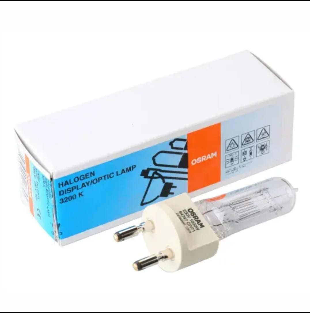 1000W/ 650W G-22,CP/71 230V Halogen Lamp